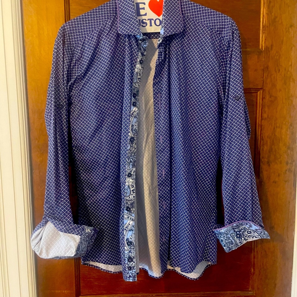 Maceoo & Bertigo men’s large dress shirts